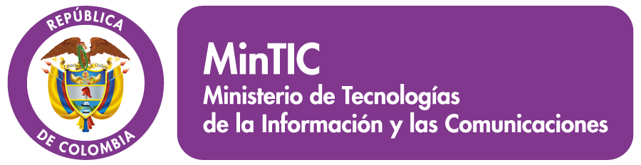 logo min-tic ministerio de tecnologías de la información y las comunicaciones